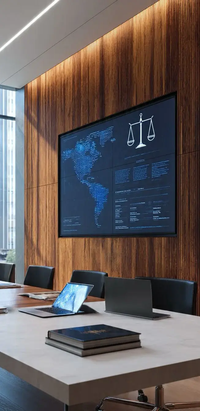 Balanza de la justicia — filosofía del estudio Albrisi