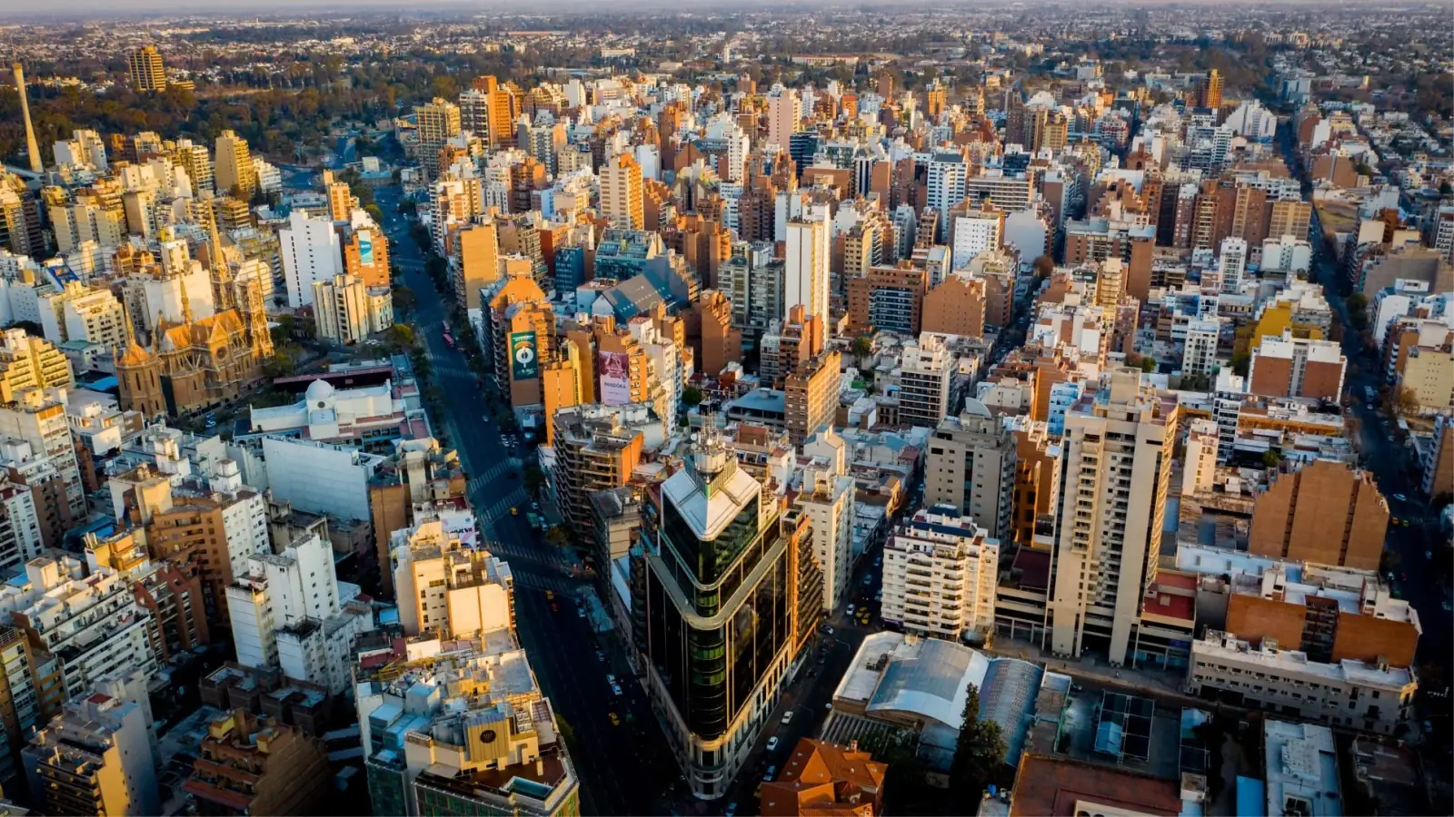 Ciudad de Córdoba, sede del estudio Albrisi & Asociados