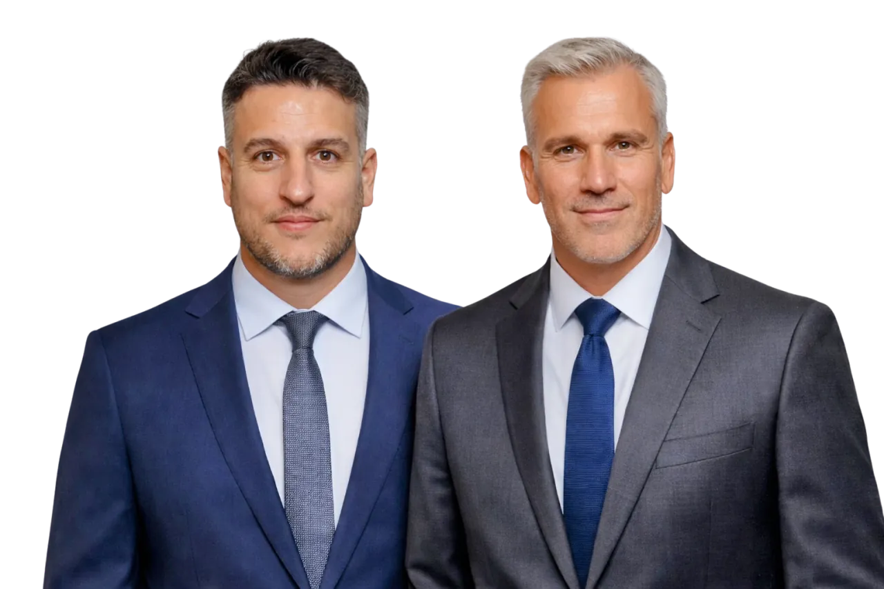 Mariano Albrisi y Juan Francisco Celli — abogados laborales en Córdoba